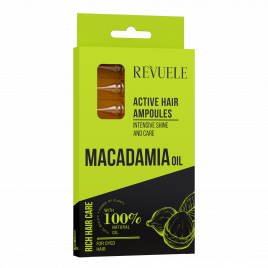 Revuele Ампули для волосся активні з олією макадамії, 8*5 мл
